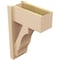 Ekena Millwork 8-in W x 16-in D x 24-in H Balboa Block Rough Cedar Woodgrain TimberThane Outlooker, Primed Tan OUTUR080X16X24BOA44RCPR - alternate 2